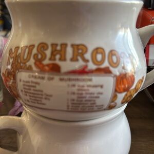 ••Vintage•• set of 3 soup bowls with recipes .